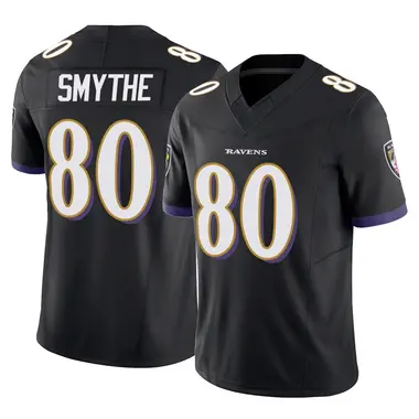 Durham Smythe Youth Limited Black Baltimore Ravens Vapor F.U.S.E. Jersey
