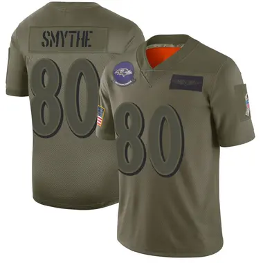 Durham Smythe Youth Limited Camo Baltimore Ravens 2019 Salute to Service Jersey