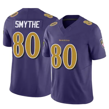 Durham Smythe Youth Limited Purple Baltimore Ravens Vapor F.U.S.E. Jersey
