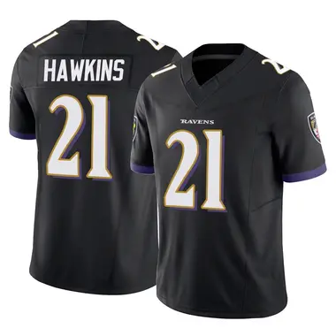 Jaylinn Hawkins Youth Limited Black Baltimore Ravens Vapor F.U.S.E. Jersey