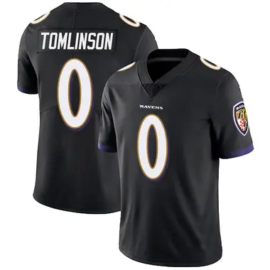 Laken Tomlinson Youth Limited Black Baltimore Ravens Alternate Vapor Untouchable Jersey