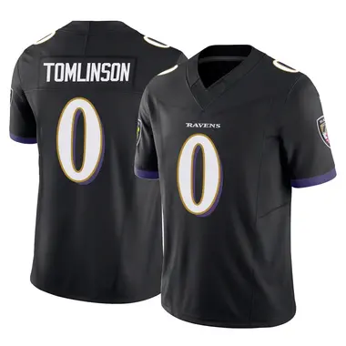 Laken Tomlinson Youth Limited Black Baltimore Ravens Vapor F.U.S.E. Jersey