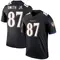 Octavian Smith Jr. Men's Legend Black Baltimore Ravens Jersey
