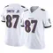 Octavian Smith Jr. Men's Limited White Baltimore Ravens Vapor F.U.S.E. Jersey
