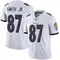 Octavian Smith Jr. Men's Limited White Baltimore Ravens Vapor Untouchable Jersey