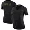 Octavian Smith Jr. Women's Limited Black Baltimore Ravens 2020 Salute To Service Jersey