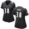 Sone Ntoh Women's Game Black Baltimore Ravens Jersey