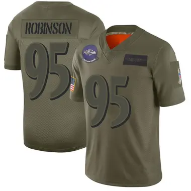 Tavius Robinson Youth Limited Camo Baltimore Ravens 2019 Salute to Service Jersey