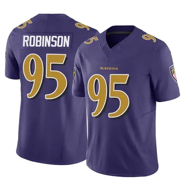 Tavius Robinson Youth Limited Purple Baltimore Ravens Vapor F.U.S.E. Jersey