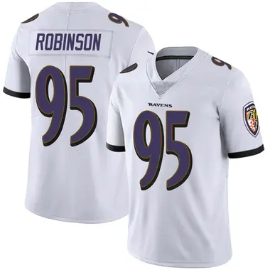 Tavius Robinson Youth Limited White Baltimore Ravens Vapor Untouchable Jersey