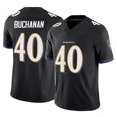 Teddye Buchanan Youth Limited Black Baltimore Ravens Vapor F.U.S.E. Jersey