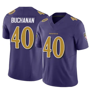 Teddye Buchanan Youth Limited Purple Baltimore Ravens Vapor F.U.S.E. Jersey