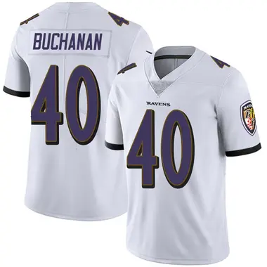 Teddye Buchanan Youth Limited White Baltimore Ravens Vapor Untouchable Jersey