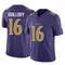 Xavier Guillory Men's Limited Purple Baltimore Ravens Vapor F.U.S.E. Jersey