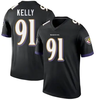 Xavier Kelly Youth Legend Black Baltimore Ravens Jersey